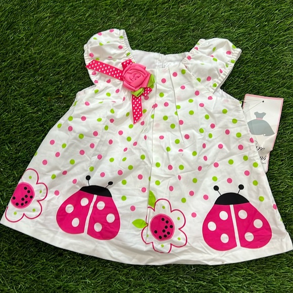 Rare Editions Lady Bug Dress - Picture 1 of 5
